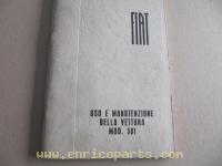 Fiat 501 user manual