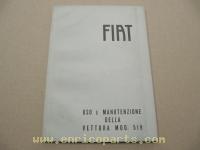 Fiat 519 user manual