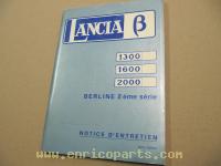 Lancia Beta user manual