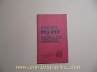 Operation and maintenance manual BEDFORD MJMF